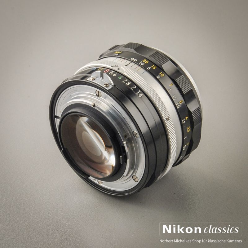 Nikon Nikkor-S Auto 50/1,4 nonAI "Berg-und-Tal" (Zustand A)