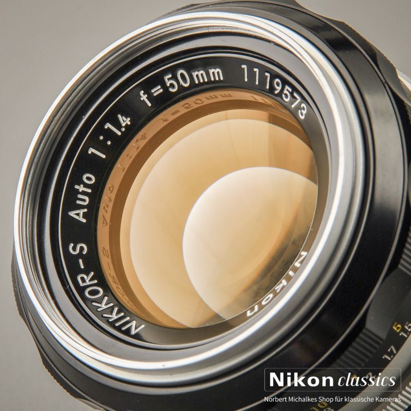 Nikon Nikkor-S Auto 50/1,4 nonAI "Berg-und-Tal" (Zustand A)