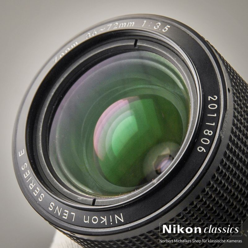 Nikon Zoom 36-72/3,5 AIS Series E (Zustand A/A-)