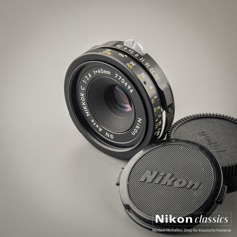 Nikon GN Auto Nikkor 45/2,8 nonAI