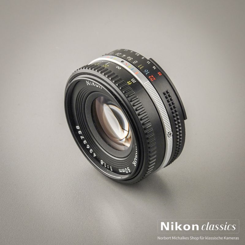 Nikon Nikkor 50/1,8 AIS "Pancake" (Zustand A/A+)