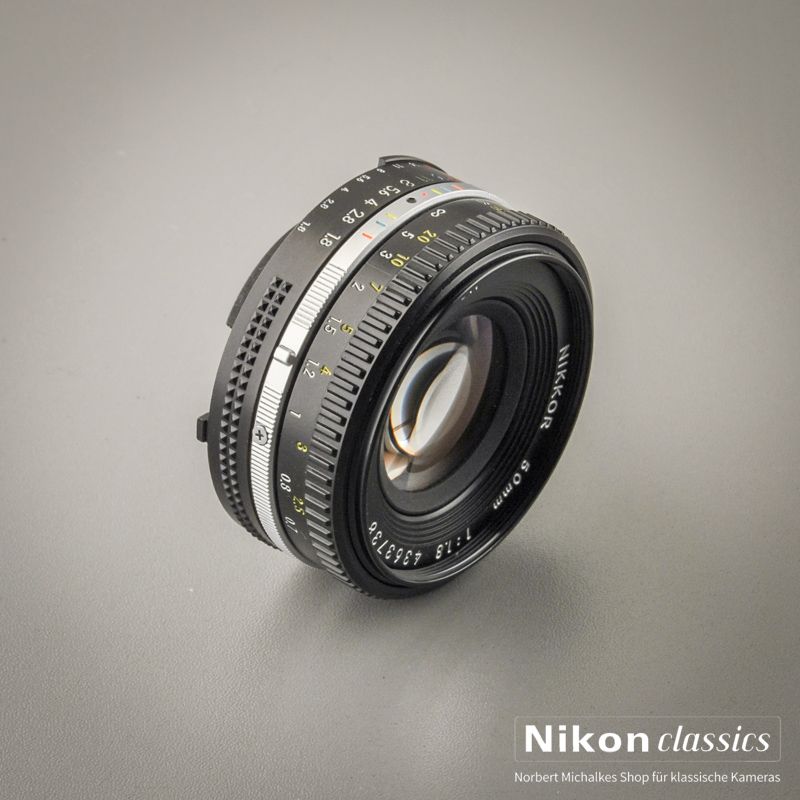 Nikon Nikkor 50/1,8 AIS "Pancake" (Zustand A/A+)