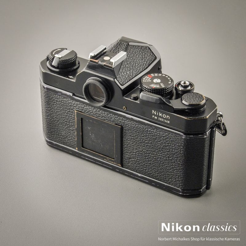 Nikon FM schwarz (Zustand AB)