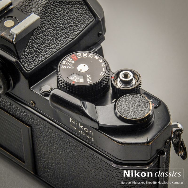 Nikon FM schwarz (Zustand AB)