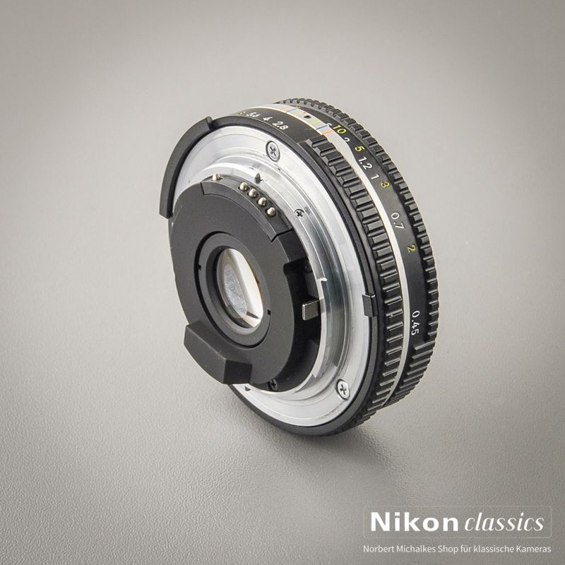 Nikon Nikkor 45/2,8 AI-P "Pancake" schwarz (Zustand A+)