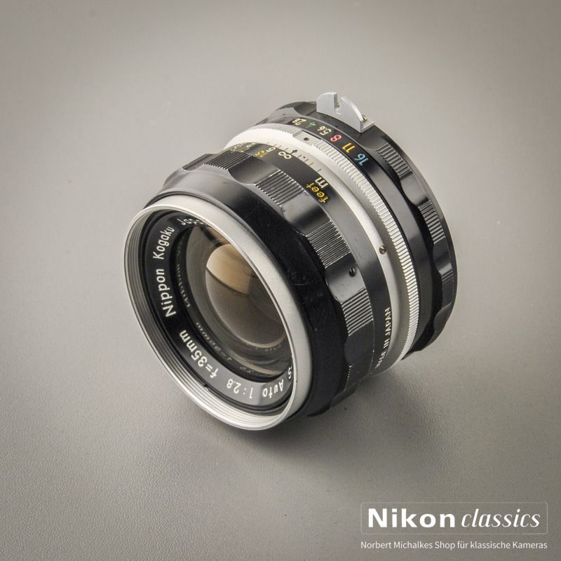 Nikon Nikkor-S Auto 35/2,8 nonAI "Berg-und-Tal" (Zustand A-)