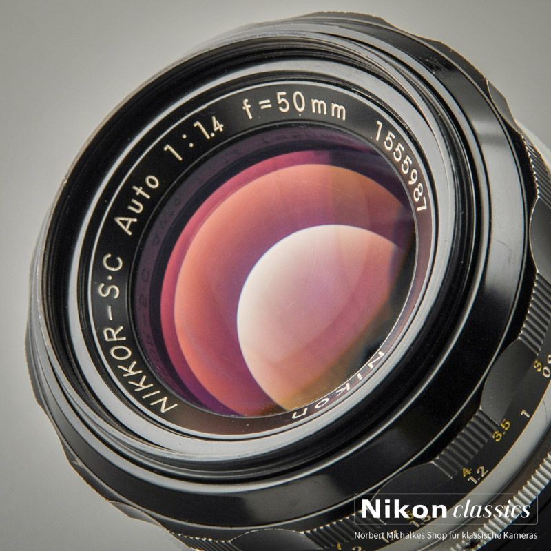 Nikonclassics Shop für klassische Nikons - Nikon Nikkor-SC Auto 50 