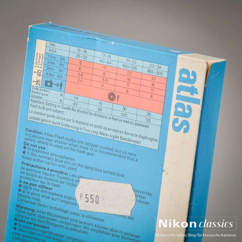 Flash Bulbs 1B, 10 pcs