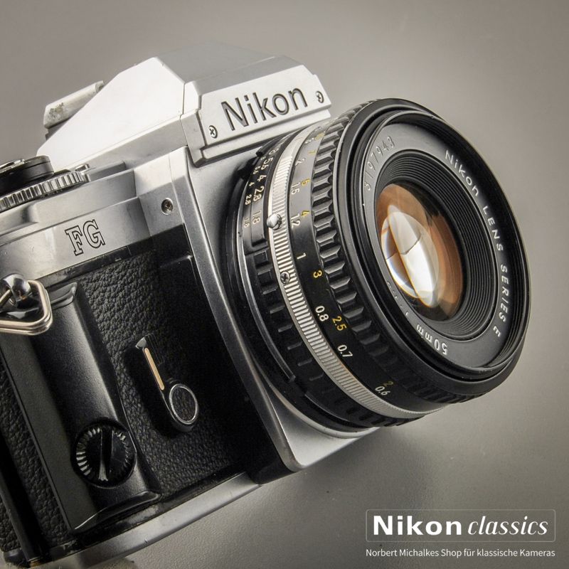 Nikon FG mit 50/1,8 Starter-Set
