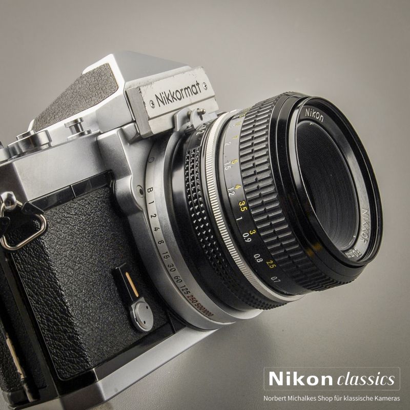 Nikkormat FTN mit Nikkor 50/2 (Zustand A-)
