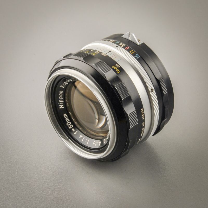 Nikon Nikkor-S Auto 50/1,4 nonAI "Berg-und-Tal" (Zustand A-)