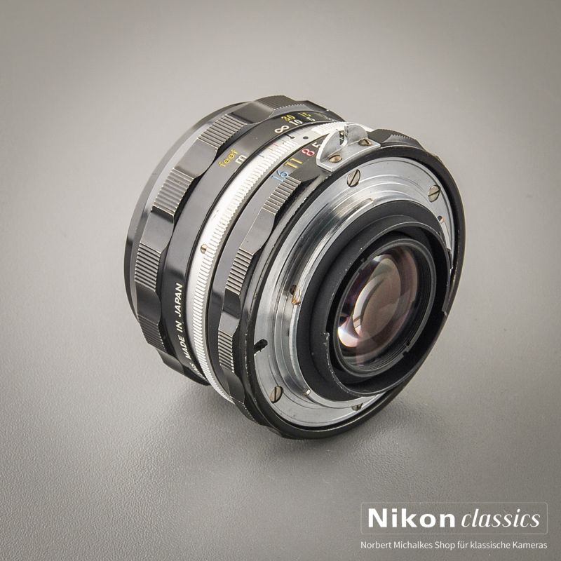 Nikon Nikkor-HC Auto 50/2,0 nonAI "Berg-und-Tal" (Zustand A-)