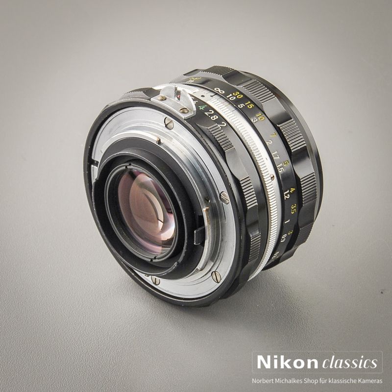 Nikon Nikkor-HC Auto 50/2,0 nonAI "Berg-und-Tal" (Zustand A-)