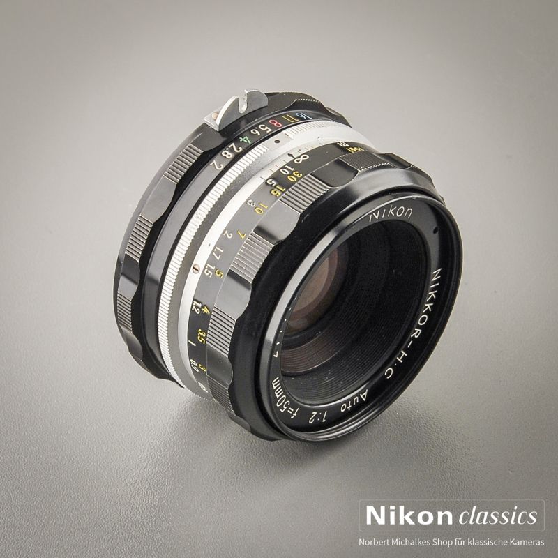 Nikon Nikkor-HC Auto 50/2,0 nonAI "Berg-und-Tal" (Zustand A-)