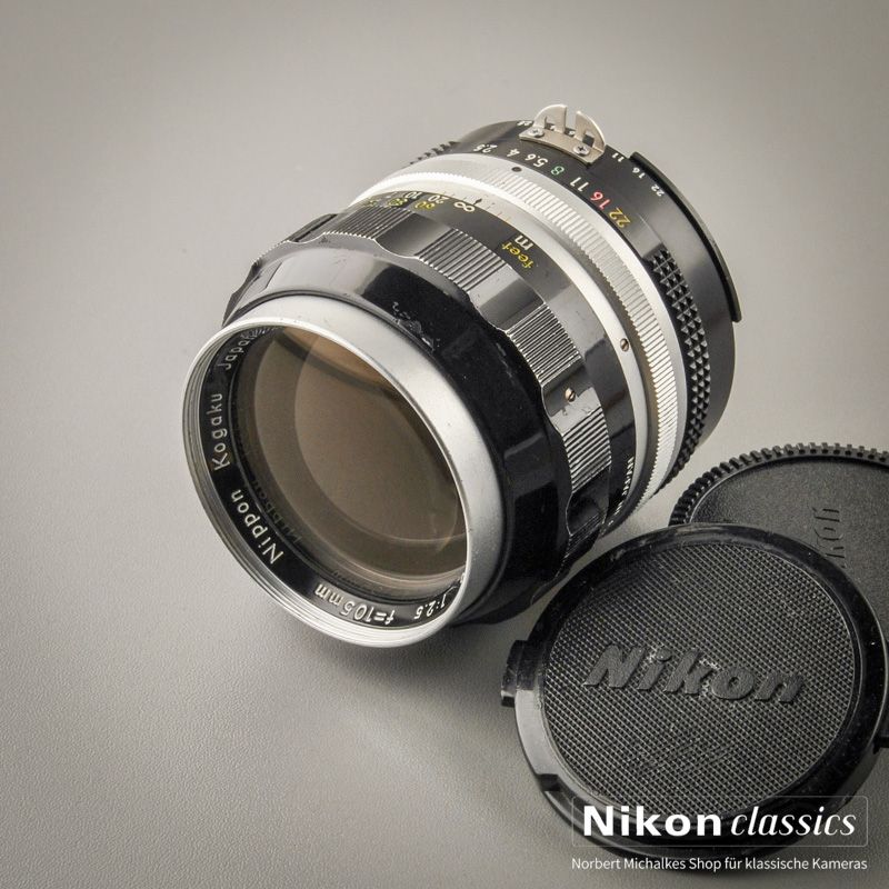 Nikon Nikkor-P 105/2,5 AI-Umbau "Berg-und-Tal" (Zustand AB)