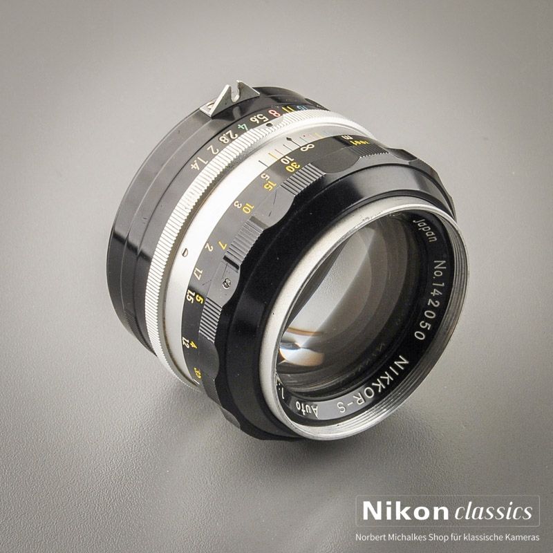 Nikon Nikkor-S Auto 5,8cm/1,4 nonAI (Condition A/A-)