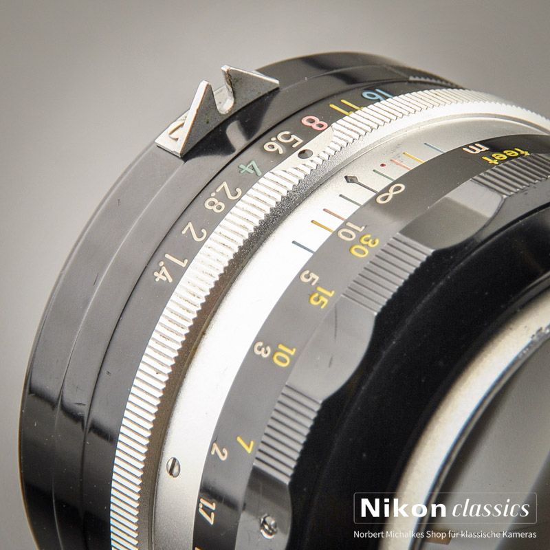 Nikon Nikkor-S Auto 5,8cm/1,4 nonAI (Condition A/A-)