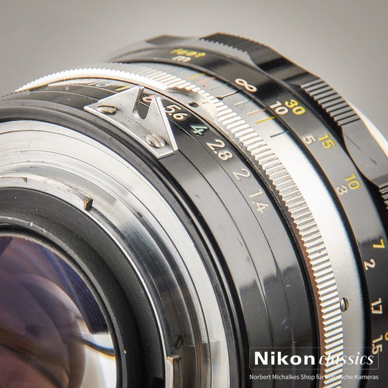 Nikon Nikkor-S Auto 5,8cm/1,4 nonAI (Condition A/A-)