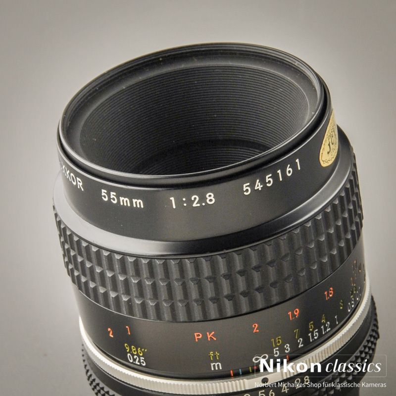 Nikon Micro-Nikkor 55/2,8 AIS (Zustand A)