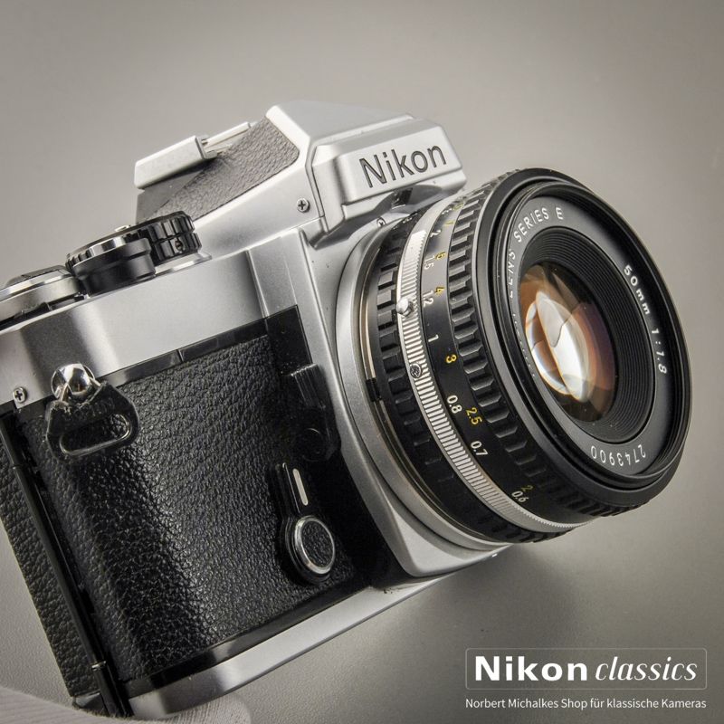 Nikon FE mit Nikon 50/1,8 Starter-Set (Zustand A)
