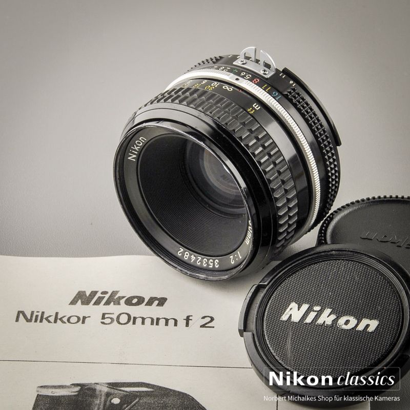 Nikon Nikkor 50/2,0 AI (Condition A-/AB)