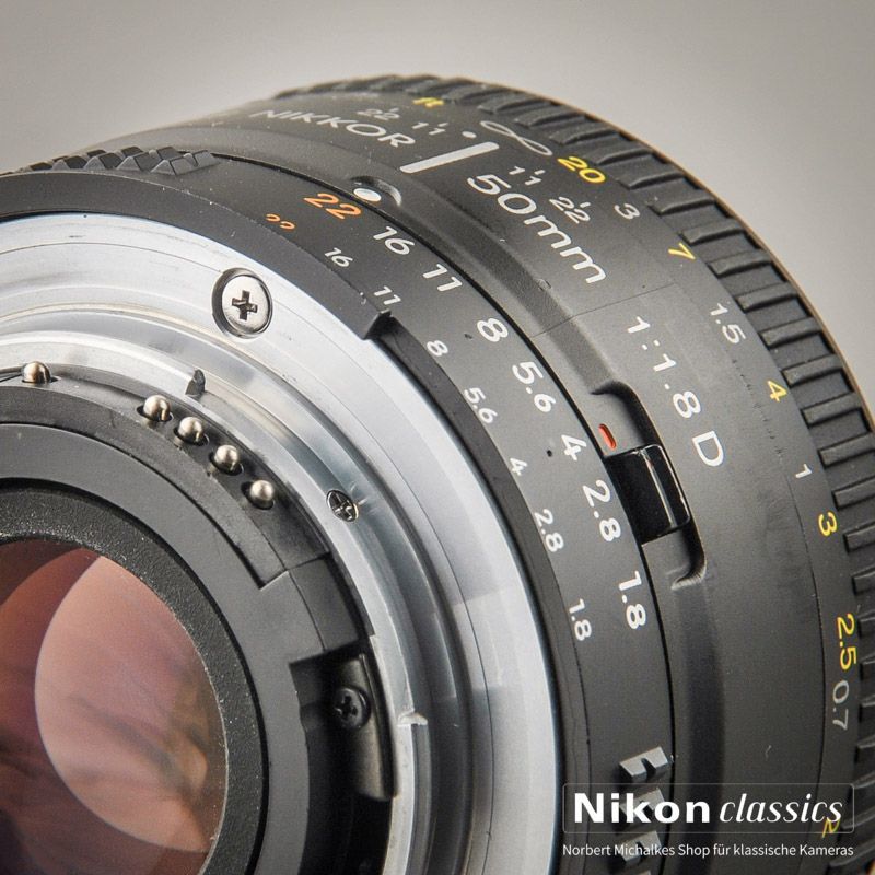 Nikon AF-D Nikkor 50/1,8 (Zustand A/A-)