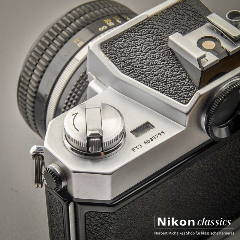 Nikkormat FT3 mit Nikkor 50/1,4 AI (Zustand A/A-)