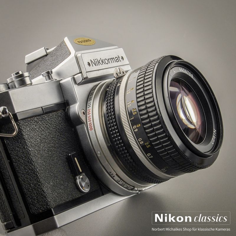Nikkormat FT3 mit Nikkor 50/1,4 AI (Zustand A/A-)