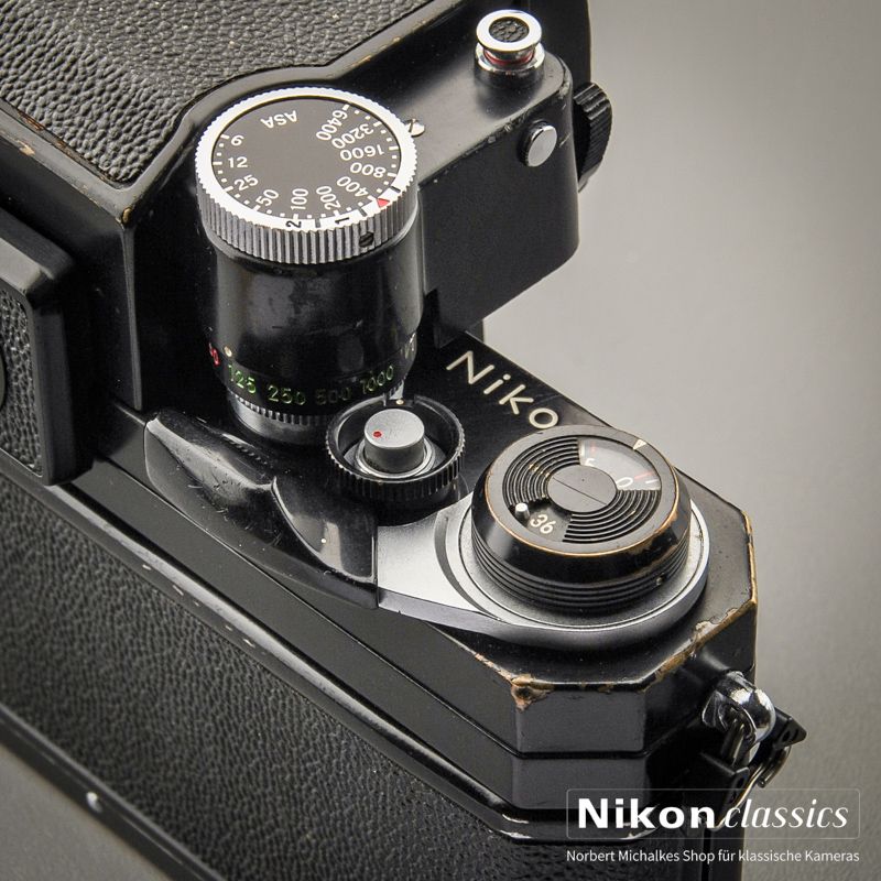 Nikon F Photomic FTN "Apollo" schwarz (Zustand AB) für F-36