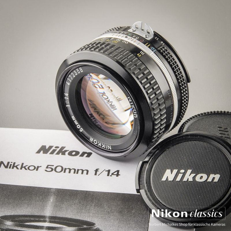 Nikon Nikkor 50/1,4 AI (Zustand A)