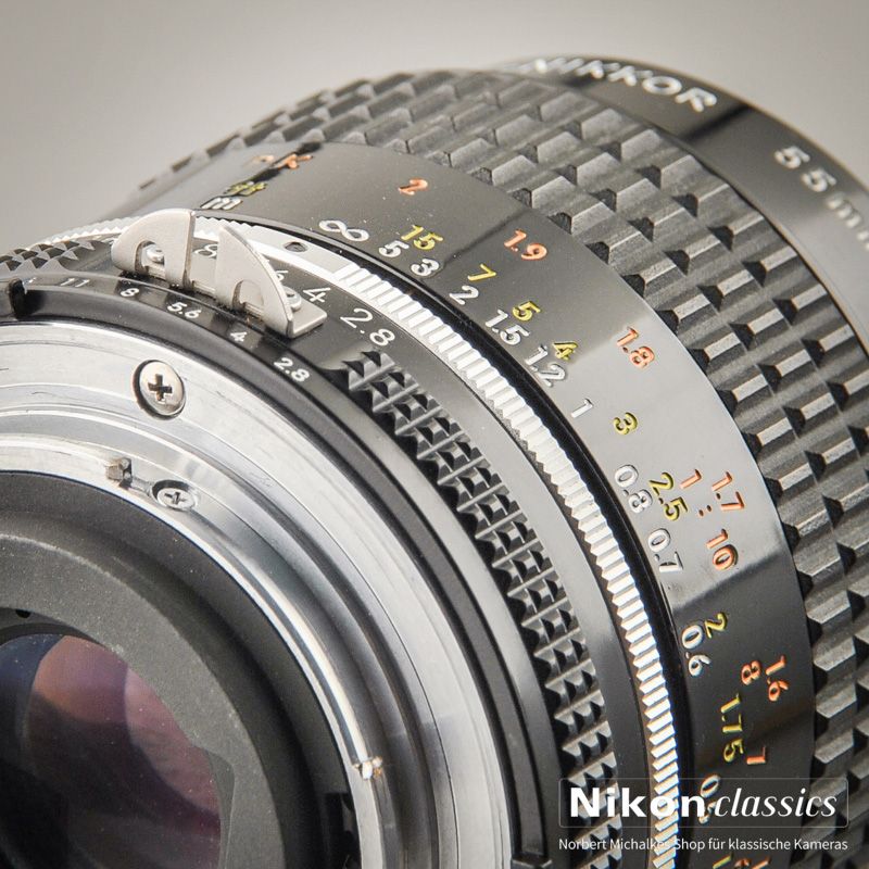Nikon Micro-Nikkor 55/2,8 AIS (Condition A-)