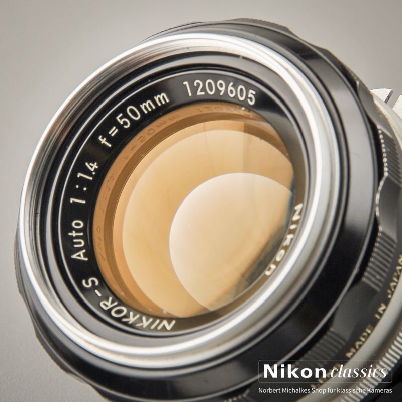 Nikon Nikkor-S Auto 50/1,4 nonAI (Condition A-)