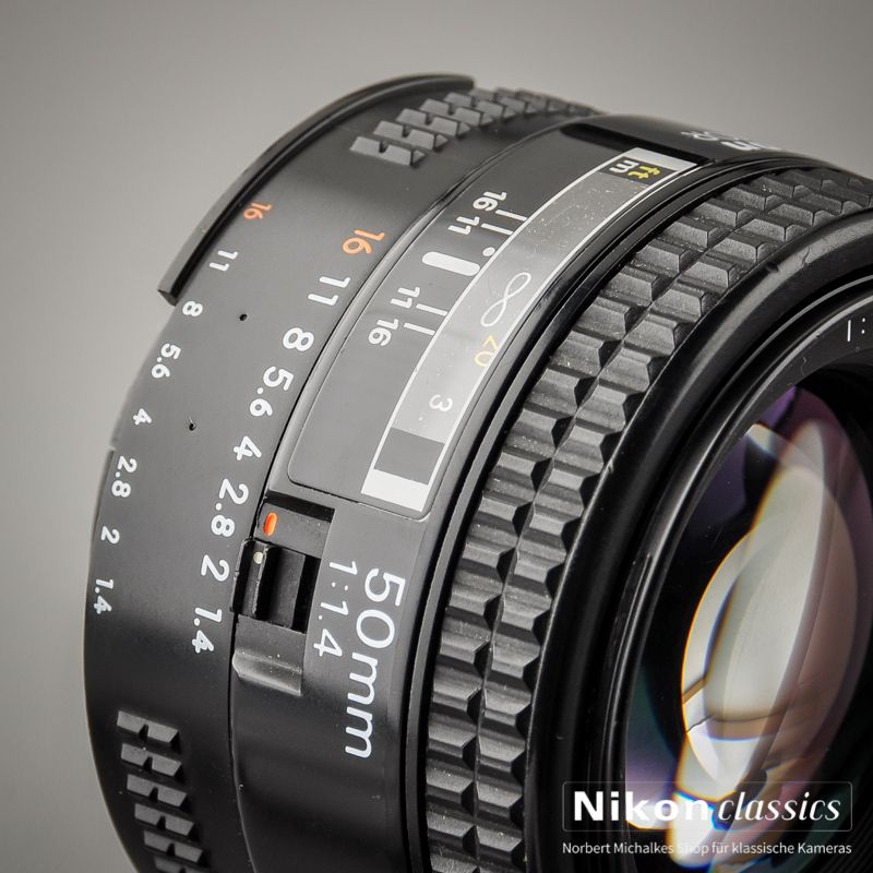 Nikon AF Nikkor 50/1,4N (Condition A/A-)