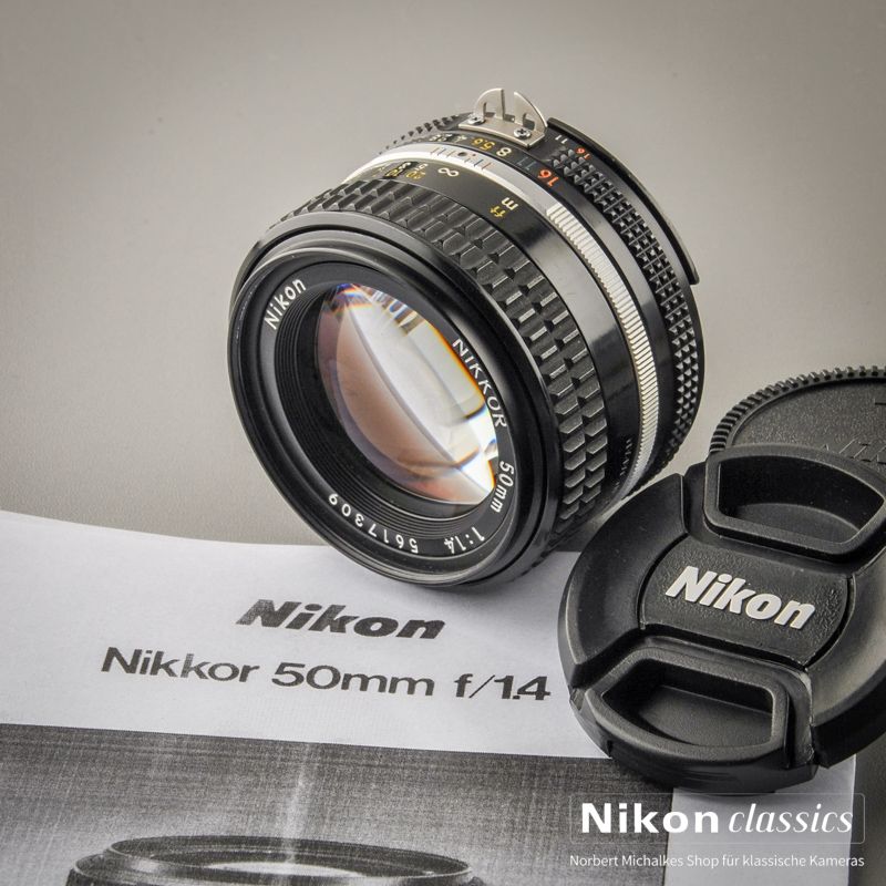 Nikon Nikkor 50/1,4 AIS (Zustand A-/AB)