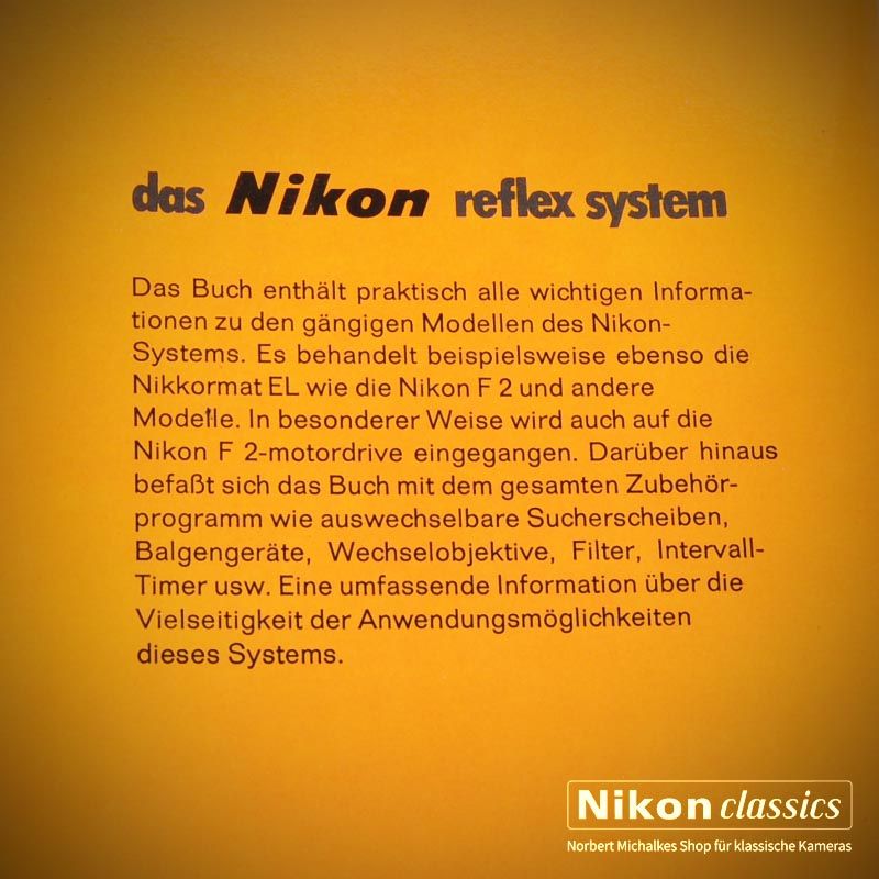 "Das Nikon Reflex-System" by Meisnitzer/Bugdoll