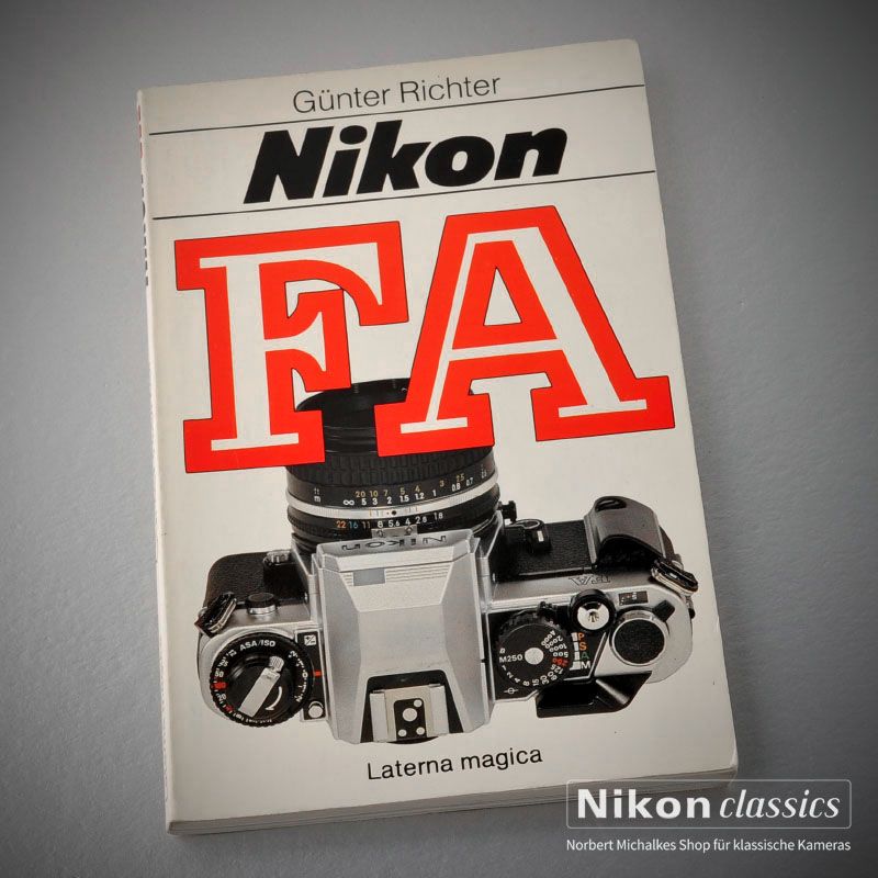 Nikon FA, german book