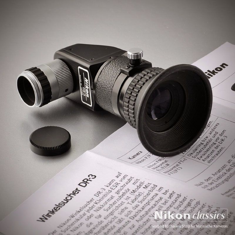 Nikon DR-3 Winkelsucher für FM-FE-Serie